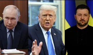 Điện đàm với lãnh đạo Nga và Ukraine, Tổng thống Mỹ Trump khẳng định 'hai bên đều muốn hoà bình'