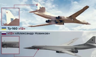 Nga sử dụng lô máy bay ném bom Tu-160 mà Ukraine từng dùng để trả nợ Mátxcơva