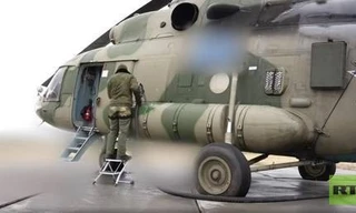 Ukraine bị cáo buộc mua chuộc phi công Nga để cướp trực thăng tác chiến điện tử Mi-8MTPR-1