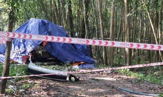 Clip: Khoảnh khắc rung chấn khi ô tô nổ tung làm tài xế tử vong ở Củ Chi