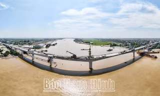 Nam Định: Nỗ lực đảm bảo tiến độ, chất lượng các công trình, dự án trọng điểm