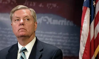 Thượng nghị sĩ đảng Cộng hoà Lindsey Graham. Ảnh: AP