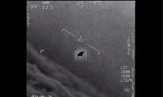 Hình ảnh một vật thể bay không xác định được 