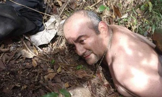 Otoniel khi bị bắt giữ. Ảnh: BBC