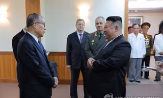 Phái đoàn Trung Quốc được chào đón nồng nhiệt ở Triều Tiên