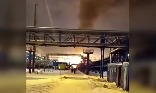 Nga: Hỏa hoạn nhấn chìm khu xuất khẩu khí đốt trên Biển Baltic