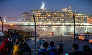 Du thuyền Diamond Princess. Ảnh: Reuters