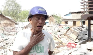 Trường mẫu giáo đổ sụp, vùi lấp nhiều trẻ em và giáo viên trong trận động đất ở Myanmar