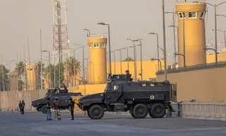 Đại sứ quán Mỹ tại Iraq hứng loạt rocket