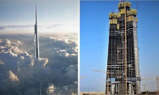 Tháp cao nhất thế giới Jeddah 'chết yểu'?