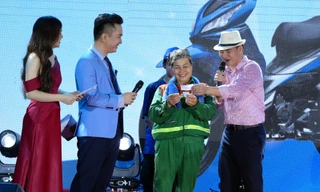 NSND Xuân Bắc tung hứng, lan tỏa năng lượng tích cực đêm nhạc hội Thanh niên công nhân