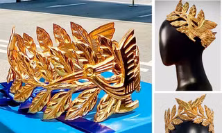 Thiết kế đặc biệt của vòng nguyệt quế Chung kết năm Đường lên đỉnh Olympia 23 