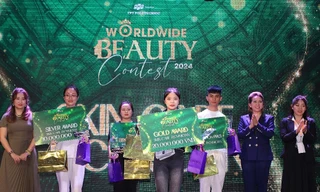 Ba sinh viên xuất sắc đoạt giải vàng cuộc thi làm đẹp tiêu chuẩn quốc tế