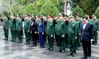 Quân ủy Trung ương - Bộ Quốc phòng tri ân Anh hùng liệt sĩ hy sinh bảo vệ biên giới năm 1979