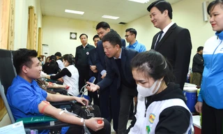 Tình nguyện viên Hà Nam hưởng ứng Chủ nhật Đỏ lần thứ XV - năm 2023