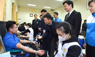 Tình nguyện viên Hà Nam hưởng ứng Chủ nhật Đỏ lần thứ XV - năm 2023