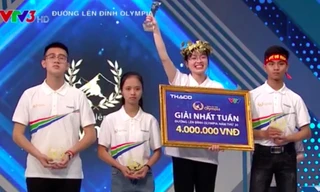 Nữ sinh 'nhỏ có võ' thắng áp đảo cuộc đua tuần Đường lên đỉnh Olympia