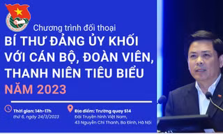 Bí thư Đảng ủy Khối các cơ quan Trung ương đối thoại với thanh niên về sứ mệnh tuổi trẻ 