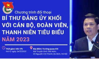 Bí thư Đảng ủy Khối các cơ quan Trung ương đối thoại với thanh niên về sứ mệnh tuổi trẻ 