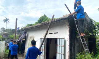 T.Ư Đoàn chỉ đạo củng cố Đội thanh niên tình nguyện, sẵn sàng '4 tại chỗ' hỗ trợ ứng phó khẩn cấp bão số 3