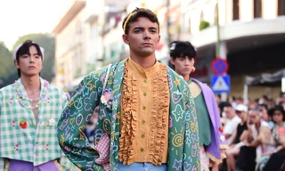 Mãn nhãn với show thời trang ở phố đi bộ Tràng Tiền