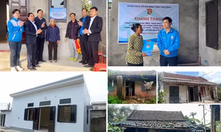 ‘Áo xanh’ xóa nhà dột nát, gieo niềm vui đón Tết 