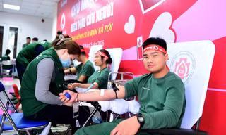 Lan tỏa nghĩa cử cao đẹp Chủ Nhật Đỏ tại Học viện Hậu cần 