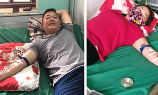 Thành viên CLB ngân hàng máu sống giúp thai phụ qua cơn nguy kịch