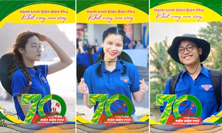 Giới trẻ quét mã tạo ảnh đại diện hưởng ứng hành trình Điện Biên Phủ - Khát vọng non sông 