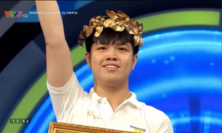 Đổi luật chơi, chàng trai quê lúa giành vòng nguyệt quế trận đầu tiên Olympia năm thứ 22