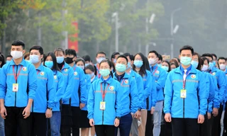 Các đại biểu Đại hội Tài năng trẻ Việt Nam lần thứ III năm 2020. Ảnh: Xuân Tùng