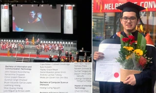 Quán quân Olympia tốt nghiệp cử nhân khoa học máy tính ở Úc