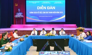 Toàn cảnh Diễn đàn Chính sách về việc làm cho thanh niên năm 2023