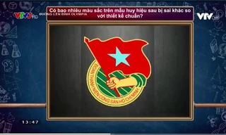 Màu sắc huy hiệu Đoàn thách thức thí sinh Đường lên đỉnh Olympia