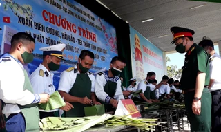 Vùng 4 Hải quân sôi nổi đón 'Xuân biên cương, hải đảo - Tết thắm tình quân dân'