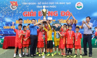 Tìm ra quán quân giải bóng đá nhi đồng tỉnh Vĩnh Phúc năm 2022