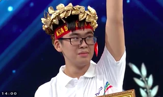 Trần Đức Trung là thí sinh đầu tiên Olympia đạt điểm tuyệt đối phần thi Tăng tốc