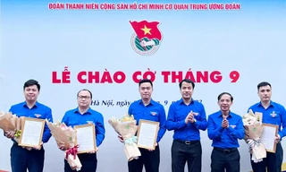 Trung ương Đoàn trao quyết định phân công, điều động và bổ nhiệm cán bộ