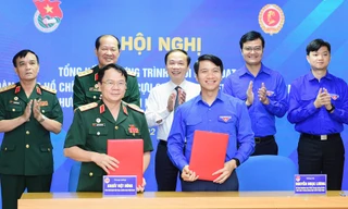 Trung ương Đoàn và Trung ương Hội Cựu chiến binh ký kết phối hợp giai đoạn 2023-2028