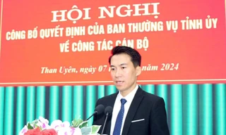 Phó Bí thư thường trực Tỉnh Đoàn Lai Châu được điều động, bổ nhiệm làm Phó Bí thư Huyện ủy