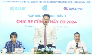 Chương trình 'Chia sẻ cùng thầy cô' năm 2024 mở rộng đối tượng giáo viên tuyên dương