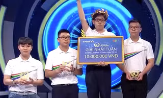 Nam sinh TPHCM giành vòng nguyệt quế Olympia sau màn thi gay cấn