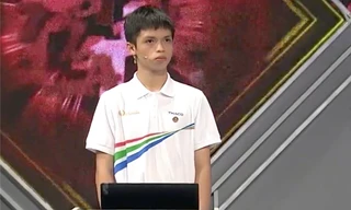 Nam sinh chuyên Quốc học Huế Nguyễn Minh Triết thẳng tiến Chung kết năm Đường lên đỉnh Olympia 23