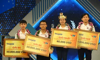 Nữ sinh Ninh Bình vô địch Đường lên đỉnh Olympia năm thứ 20