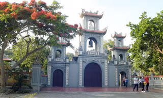 Những viên gạch in dấu chủ quyền ở ngôi chùa trên đảo Thanh niên Bạch Long Vĩ