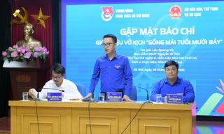 Công diễn vở kịch 'Sống mãi tuổi mười bảy' dịp Đại hội Đoàn toàn quốc lần thứ XII