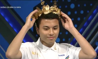 Nam sinh Thái Bình giành vòng nguyệt quế Đường lên đỉnh Olympia 