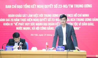 Cần tạo điều kiện để Đoàn Thanh niên phát huy tốt nhất nhiệm vụ của mình