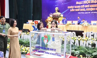 Đại hội Đoàn tỉnh Vĩnh Phúc quyên góp ủng hộ đồng bào bị ảnh hưởng do bão Noru