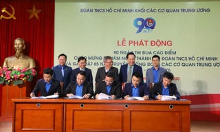 Xây công trình thanh niên, trồng mới 9.000 cây xanh chào mừng 90 năm thành lập Đoàn